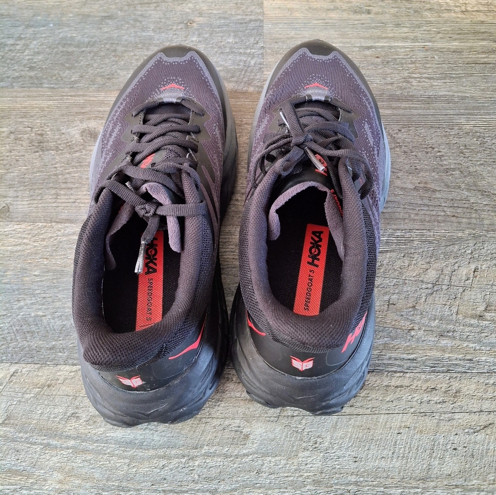 Hoka One one Womens Speed Goat 5 Trail  Hiking Shoes 9B Med Hoka One Black - Picture 5 of 7